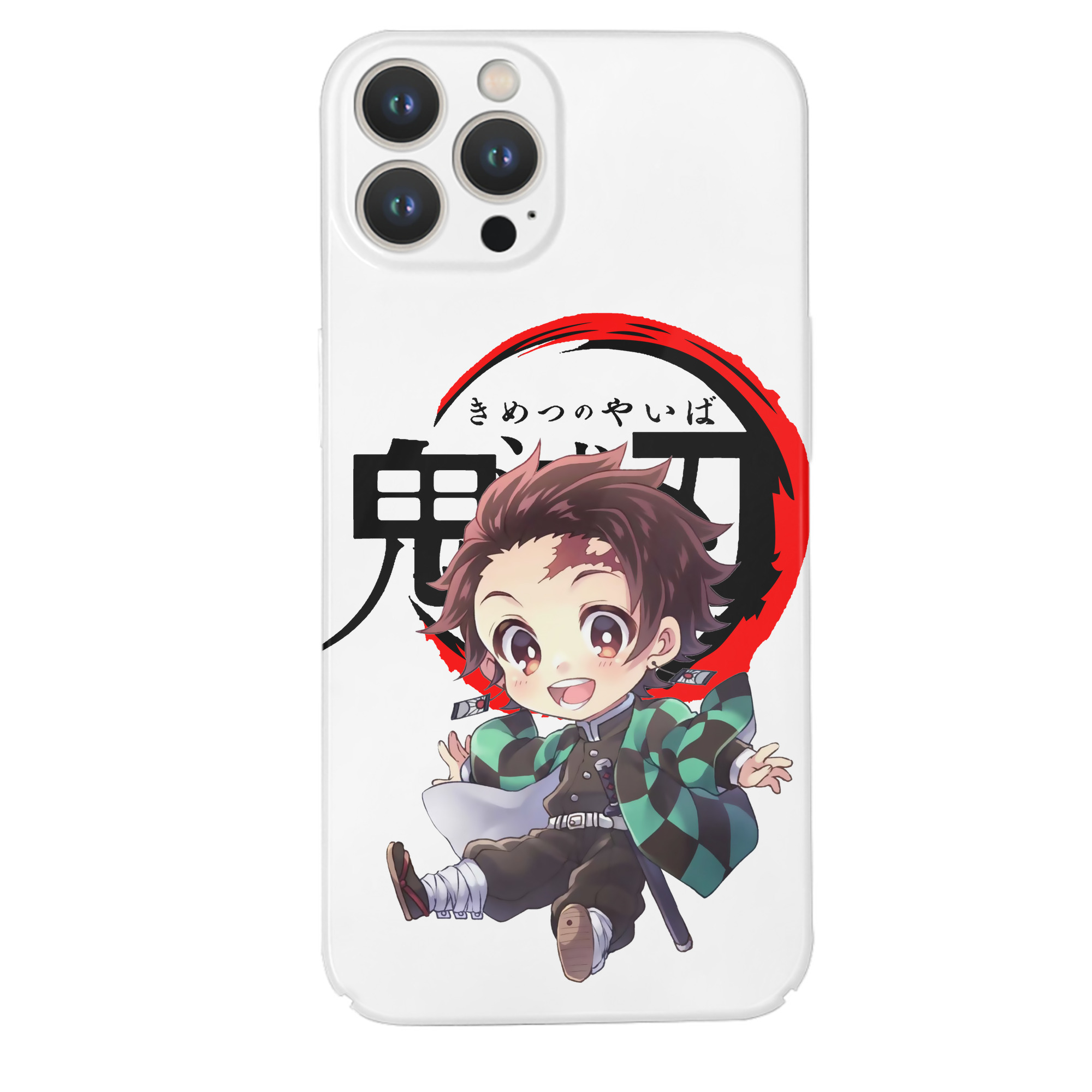 （画像用） 鬼滅の刃 竈門 炭治郎／かまど たんじろう Kamado Tanjirou 【iPhone 14シリーズ対応】ハードケース